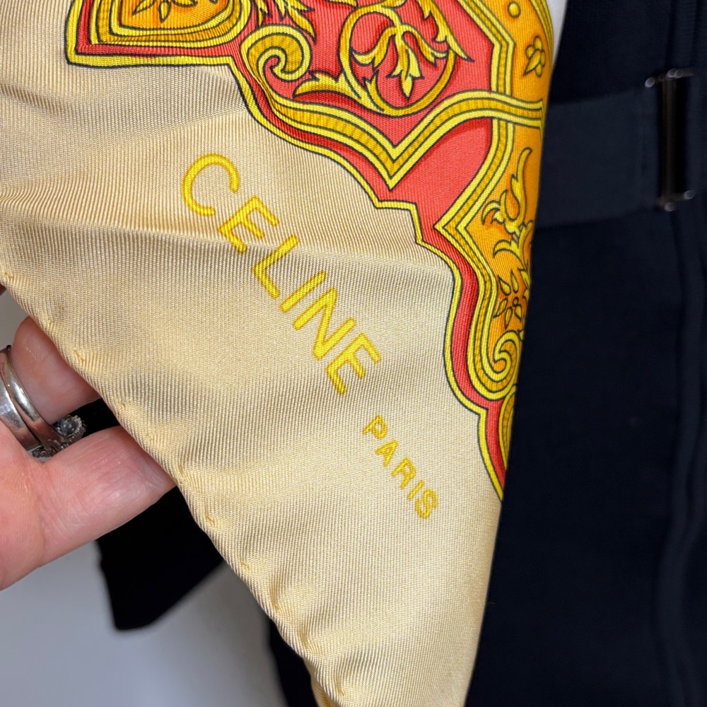 Celin Silk Scarf - Picture 16 of 16